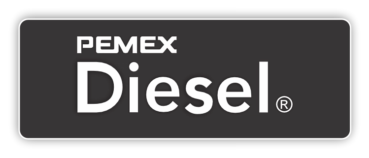 Placa de producto Pemex Diésel